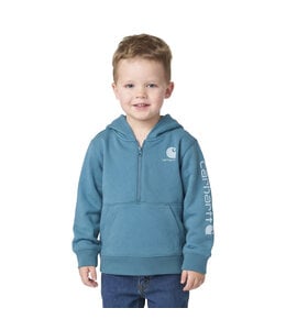 Carhartt Boy's Infant/Toddler Long-Sleeve Half-Zip Sweatshirt CA6873