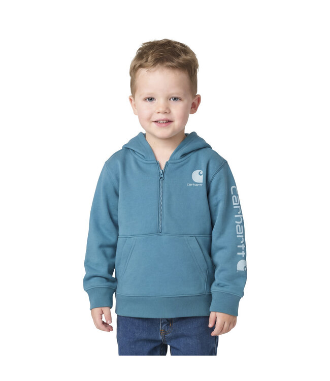 Carhartt Boy's Infant/Toddler Long-Sleeve Half-Zip Sweatshirt CA6873