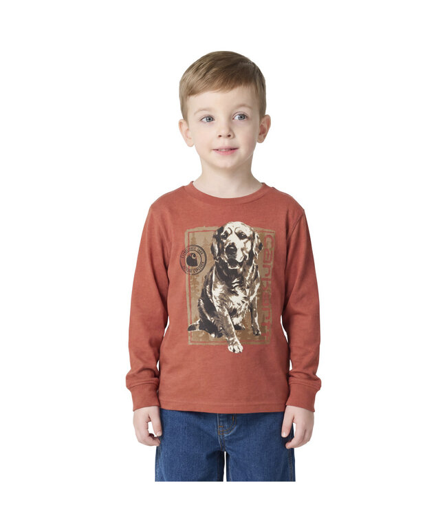 Carhartt Boy's Long-Sleeve Dog T-Shirt CA6865