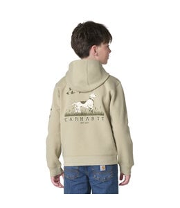 Carhartt Boy's Long-Sleeve Dog Graphic Sweatshirt CA6910