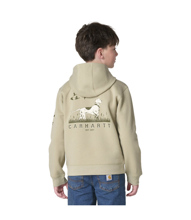Carhartt Boy's Long-Sleeve Dog Graphic Sweatshirt CA6910