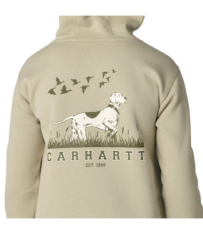 Carhartt Boy's Long-Sleeve Dog Graphic Sweatshirt CA6910