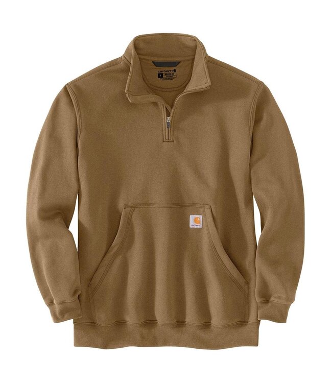 Carhartt Men's Loose Fit Midweight Quarter-Zip Mock Neck Sweatshirt 105294