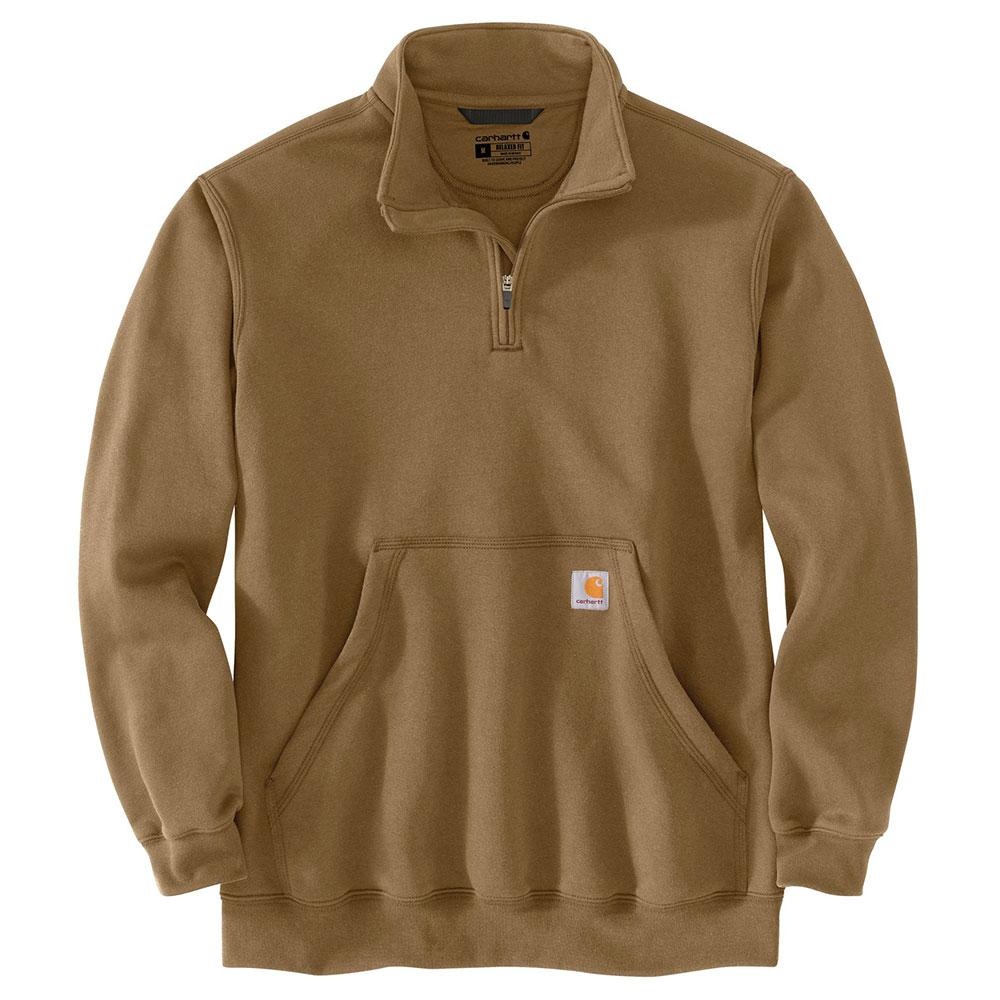 Carhartt Men's Loose Fit Midweight Quarter-Zip Mock Neck
