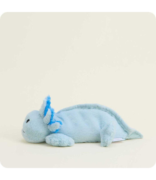 Warmies Blue Axolotl Junior