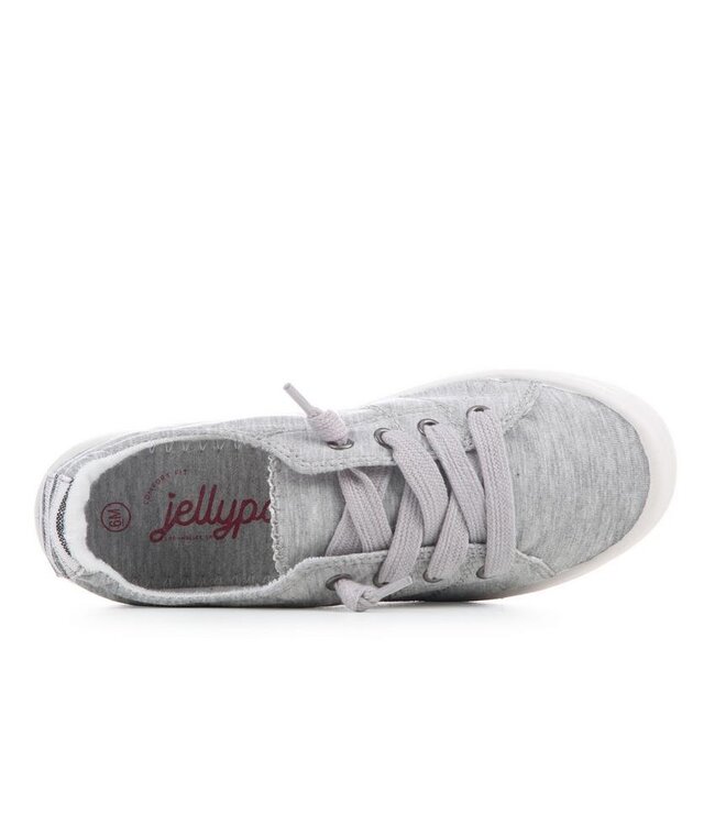 Jellypop Women's Dallas Grey Fabric Shoe JRBOFA030A1