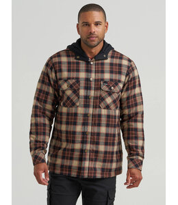 Wrangler Men's Riggs Workwear Hooded Flannel Work Jacket 112382364