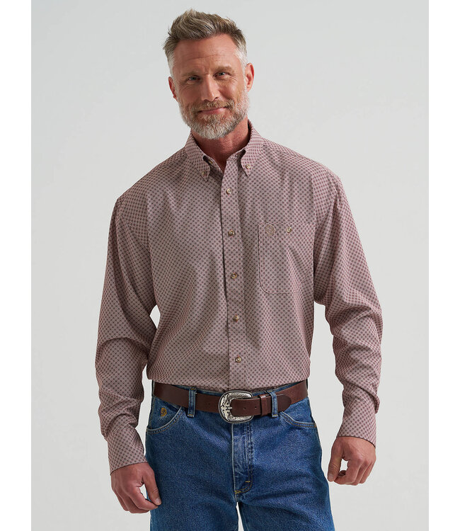 Wrangler Men's George Strait Performance Button Down Shirt 112381956