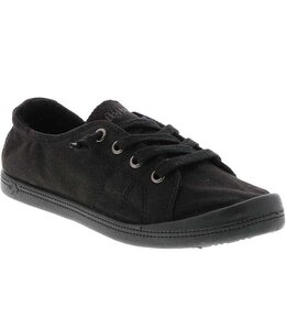 Jellypop Women's Dallas Black Canvas Shoe JRBOCA056HS022