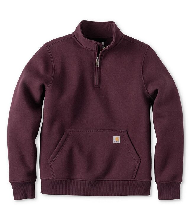 Carhartt Women's Relaxed Fit Midweight Quarter-Zip Mock Neck Sweatshirt 105295