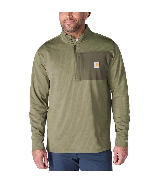Carhartt Men's Force Relaxed Fit Half Zip T-Shirt 106423