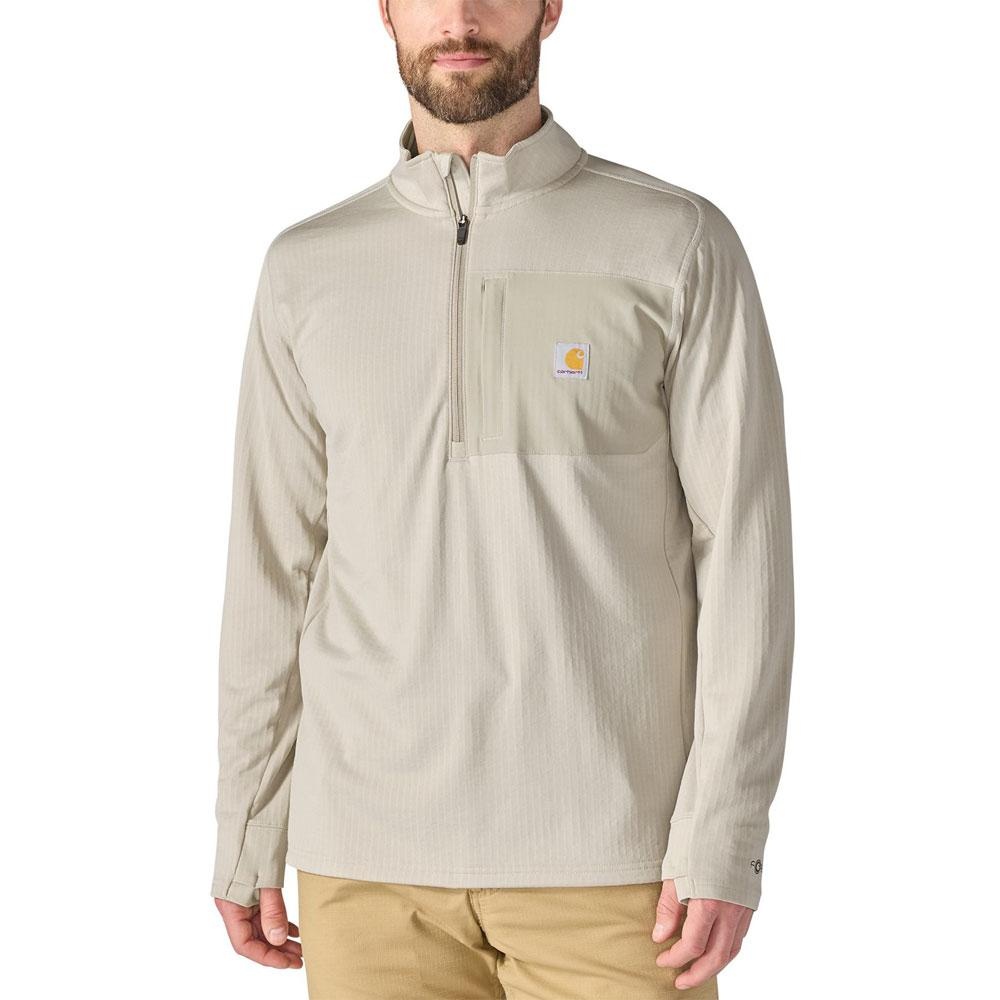 Carhartt Men's Force Relaxed Fit Half Zip T-Shirt - Traditions