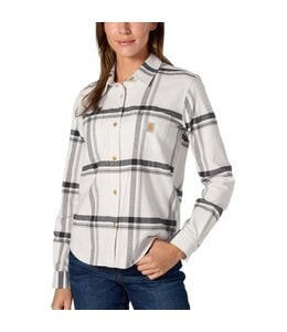 Carhartt Women's Hamilton Relaxed Long-Sleeve Plaid Shirt 107749