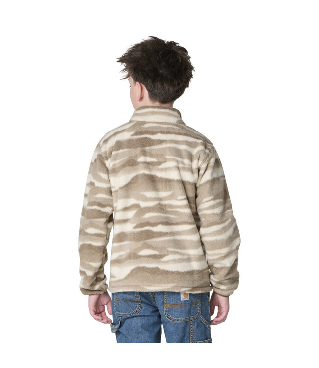 Carhartt Boy's Fleece Half-Zip Printed Sweatshirt CA6912