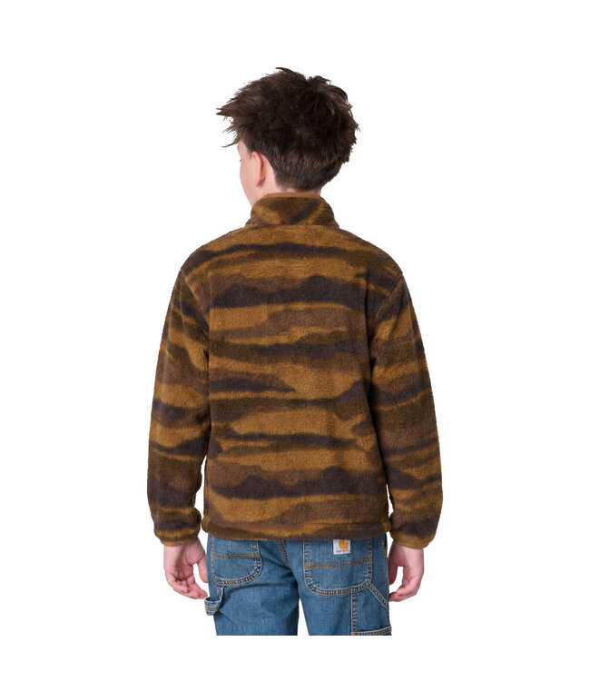 Carhartt Boy's Fleece Half-Zip Printed Sweatshirt CA6912