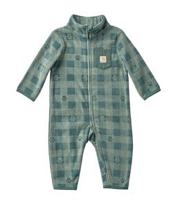 Carhartt Kid's Zip-Front Micro Fleece Printed Coverall CM5430