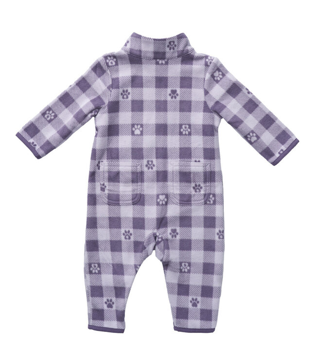 Carhartt Kid's Zip-Front Micro Fleece Printed Coverall CM5430