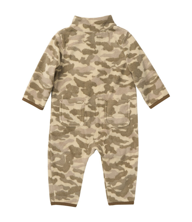 Carhartt Boy's Long-Sleeve Zip-Front Printed Fleece Coverall CM8787