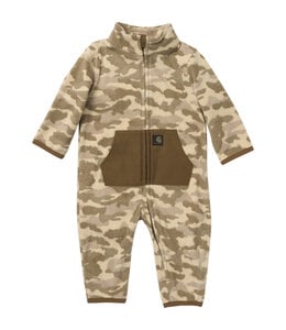 Carhartt Boy's Long-Sleeve Zip-Front Printed Fleece Coverall CM8787