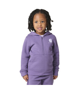 Carhartt Girl's Infant/Toddler Long-Sleeve Half-Zip Sweatshirt CA7234