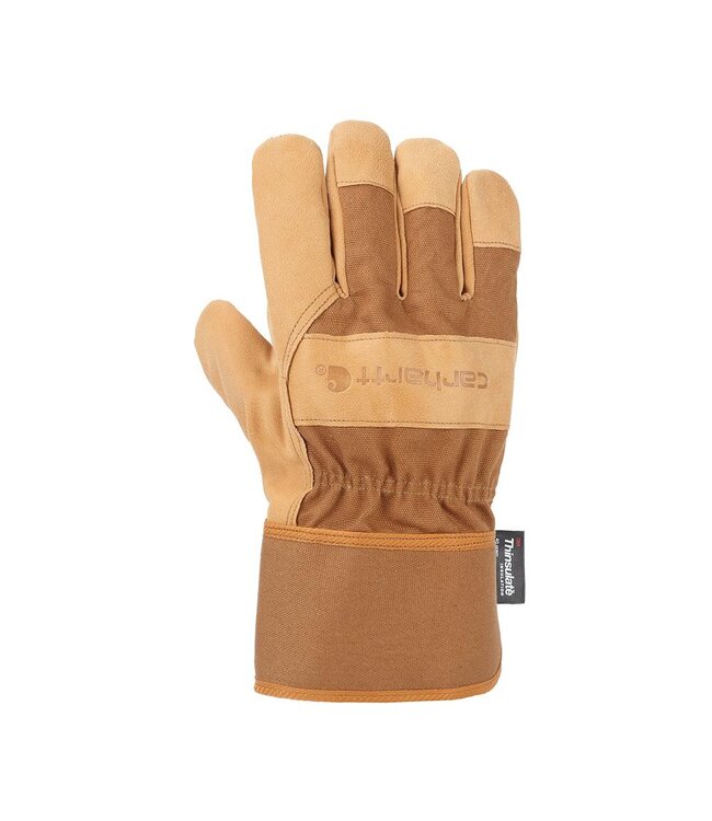 Carhartt Men's Insulated Duck Synthetic Leather Safety Cuff Glove GW0932M