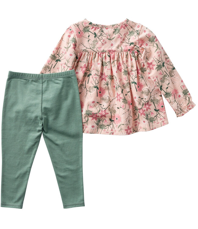 Carhartt Girl's Long-Sleeve Flannel Top and Legging Set CG9996
