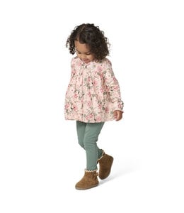 Carhartt Girl's Toddler Long-Sleeve Flannel Top and Legging Set CG9997