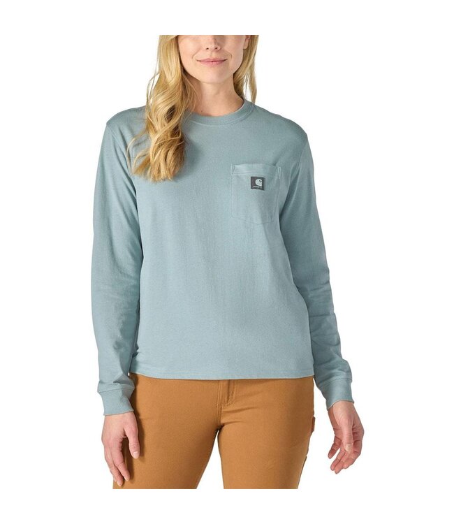 Carhartt Women's Irvine Loose Long-Sleeve Pocket T-Shirt 107973