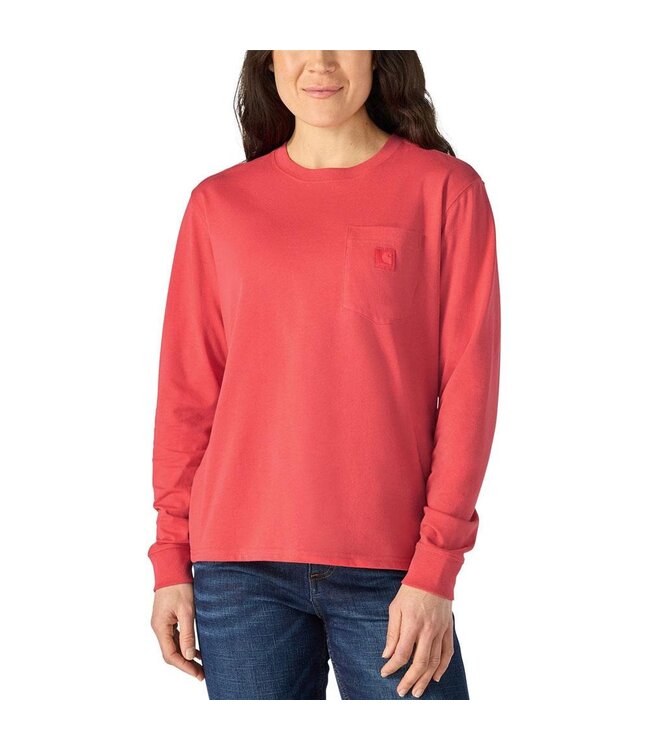 Carhartt Women's Irvine Loose Long-Sleeve Pocket T-Shirt 107973
