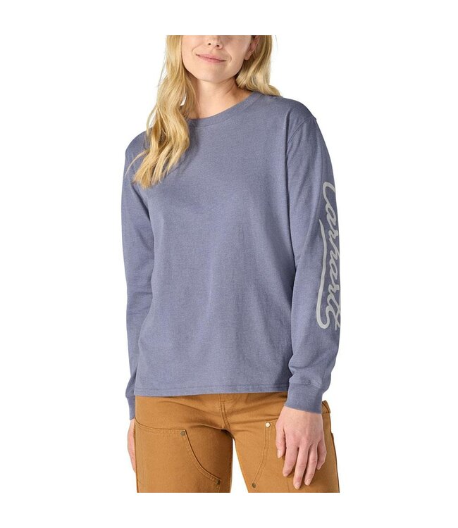 Carhartt Women's Irvine Loose Long-Sleeve Logo T-Shirt 107742
