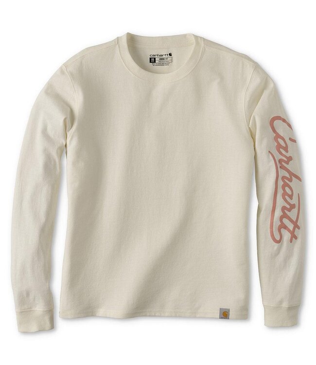 Carhartt Women's Irvine Loose Long-Sleeve Logo T-Shirt 107742