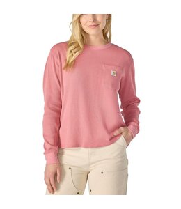 Carhartt Women's Waffle Knit Loose Long-Sleeve T-Shirt 107745