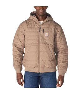 Carhartt Men's Rain Defender Relaxed Fit Lightweight Insulated Hooded Jacket 106543