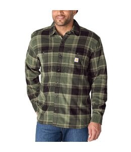 Carhartt Men's Seneca Loose Fit Long-Sleeve Printed Shirt 107829
