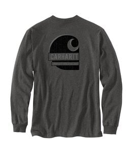 Carhartt Men's Irvine Relaxed Tough "C" Long-Sleeve T-Shirt 107796