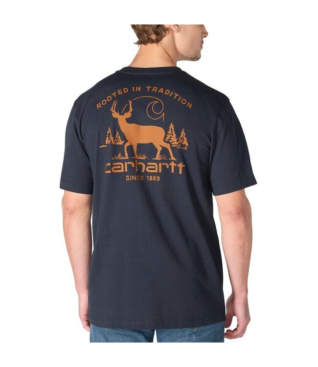 Carhartt Men's Irvine Relaxed Deer Landscape T-Shirt 107899