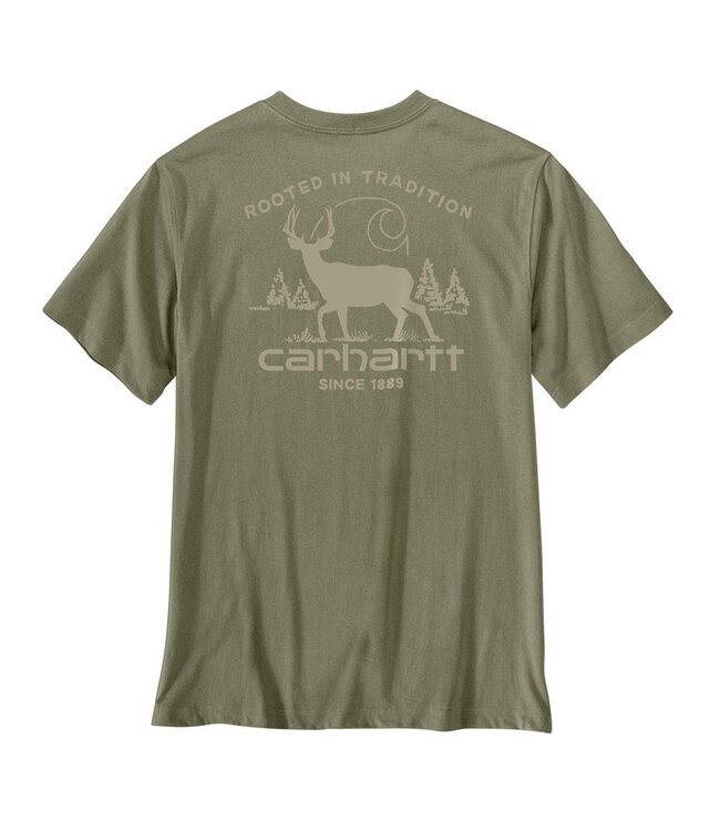 Carhartt Men's Irvine Relaxed Deer Landscape T-Shirt 107899