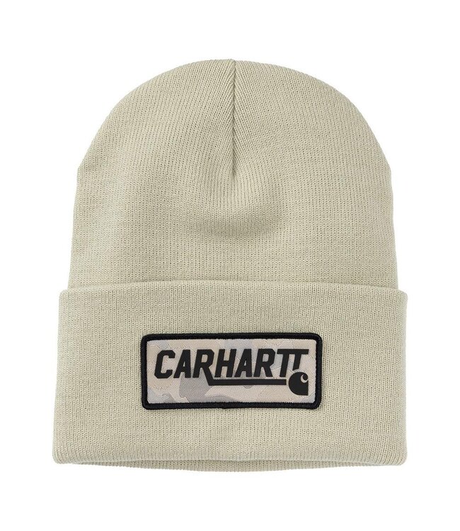 Carhartt Unisex Camo Patch Cuffed Beanie 107855
