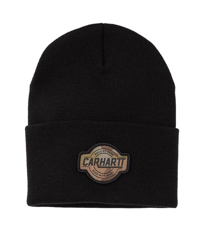 Carhartt Unisex Camo Patch Cuffed Beanie 107855