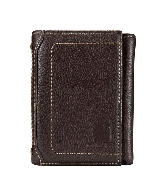 Carhartt Pebble Leather Trifold Wallet B0000654