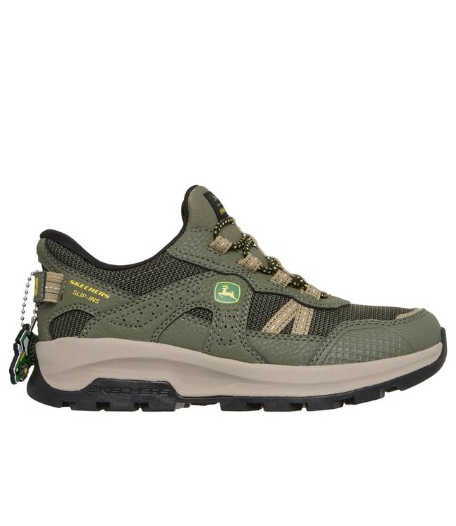 Skechers Boy's Slip-ins John Deere: Storm Blazer- Tractor-Squad Shoe 407066L GRN