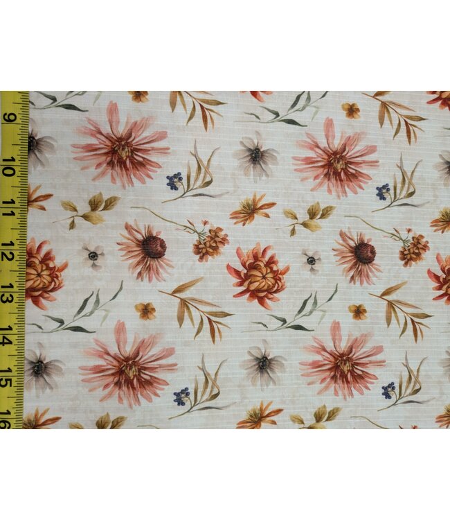 YD Poly Rib (Cotton Feel) Farm Bouquet