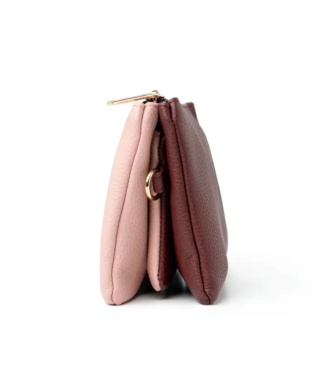KEDZIE Colorblocked Eclipse Convertible Wallet Crossbody KDZECC