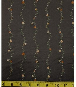 YD Vintage Vines Charcoal Pineskin