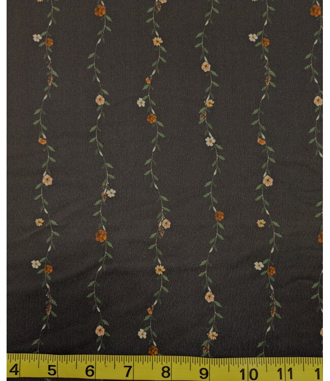 YD Vintage Vines Charcoal Pineskin