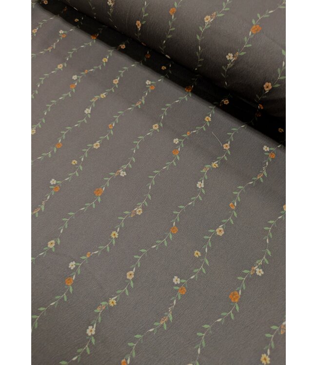 YD Vintage Vines Charcoal Pineskin