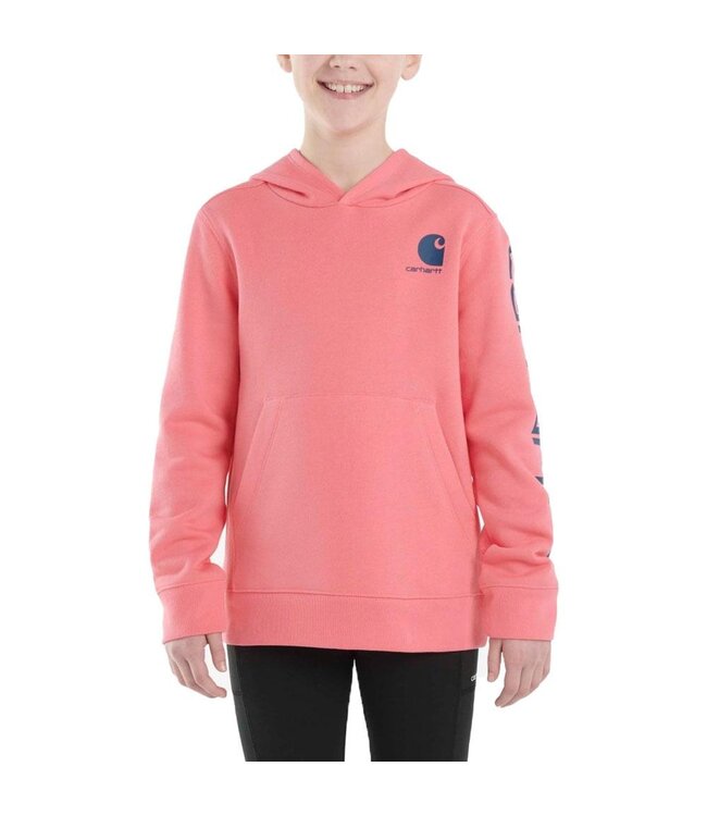 Carhartt Girl's Long-Sleeve Graphic Sweatshirt CA9897