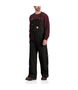 Carhartt Men's Loose Fit Firm Duck Insulated Bib Overall 106672