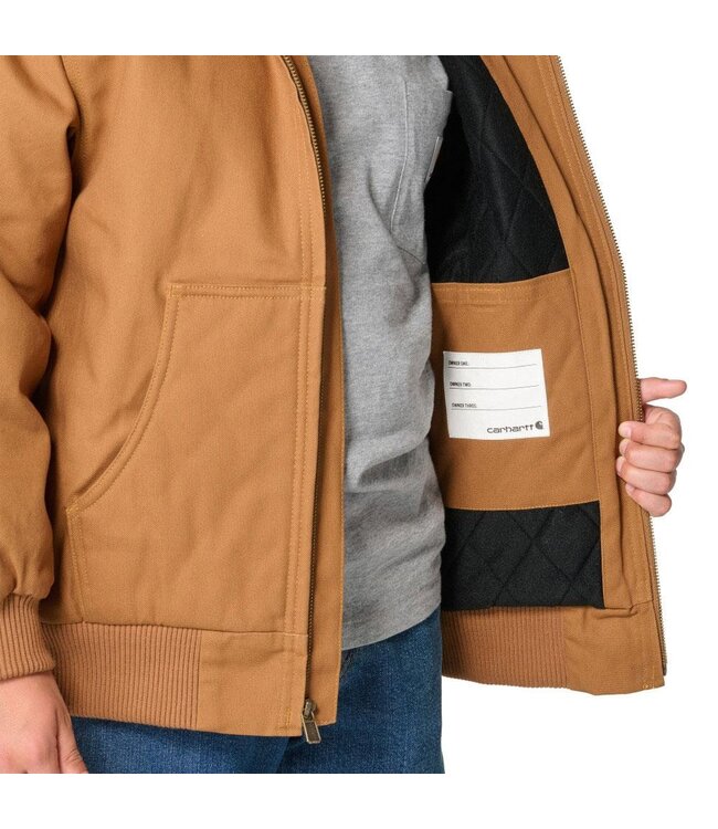 Carhartt Boy's Canvas Insulated Active Jac CP8596