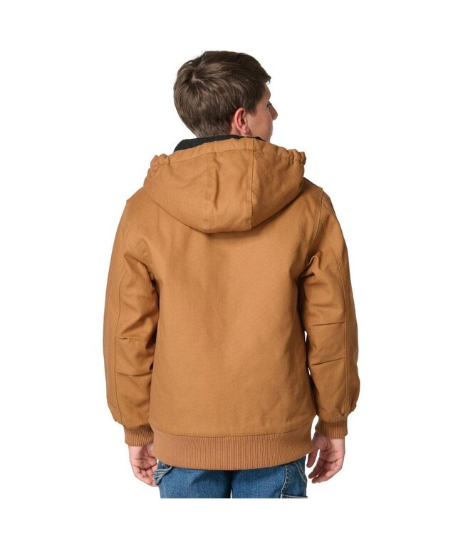 Carhartt Boy's Canvas Insulated Active Jac CP8596